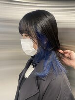 ゼスト 八王子店(ZEST)&nbsp;寒色系インナーカラー【古沢みはる】