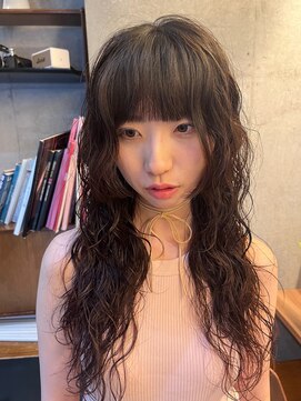 ナループロア ルームー(Nalu pu loa ROOMOO) ウェーブパーマ/ロングパーマ/レイヤーパーマ