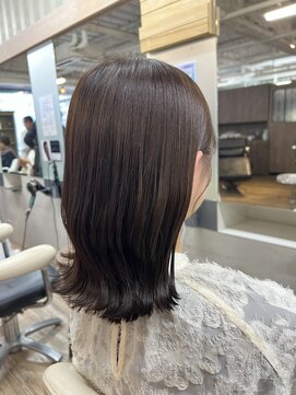 ルチア パリ(Luccica PARIS) 【Luccica Paris takako】くびれミディアム×オリーブベージュ