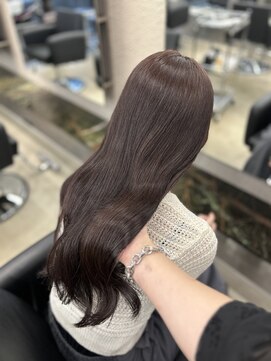 ペレ 栄店(PELE) 前髪/アンブレラカラー/こなれミディ/イメチェン/ウェーブパーマ