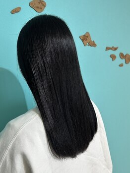 アウマクア(Aumakua)の写真/【服部天神駅から徒歩2分】髪質改善pono導入♪ダメージを受けた髪を補修し、毛先までしなやかな艶髪に◎
