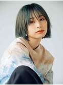 切りっぱなしオリーブベージュ