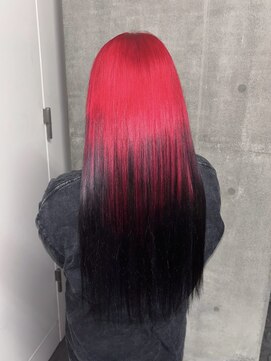 ザ オーダー(THE ORDER) 蛍光レッド×ルーツブラック