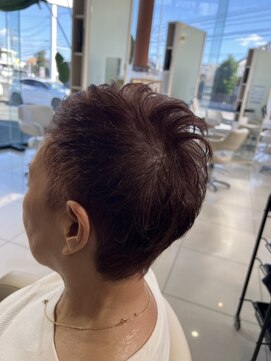 アンフェリール 原島店(Em Fellir) 白髪ぼかし/ラベンダーベージュ/30代40代50代