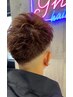メンズカット＋眉カット＋マイクロバブルクイックスパ＋トリートメント