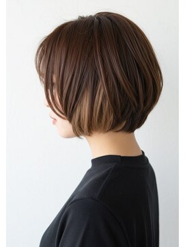 スムーズ 北千住(smoos’) ショートボブ　インナーカラー[北千住)