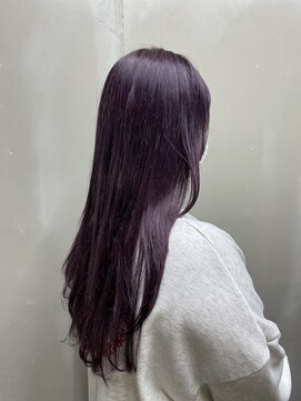 フレーム なんば店(FRAME) ▽ロング×パープル