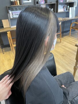 ヘアーサロン リアン 鴻巣店(hair salon Rien) 透明感抜群◎グレージュインナーカラー