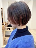 【Say.福岡】ショートボブ×前髪なし×サイドバング×髪質改善