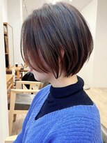 セイドット フクオカ(Say.FUKUOKA) 【Say.福岡】ショートボブ×前髪なし×サイドバング×髪質改善