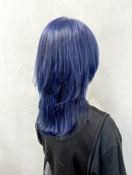 テーラヘアー 瑞江店(TELAHAIR) 凛としたネイビーブルーカラー【TELAHAIR瑞江】