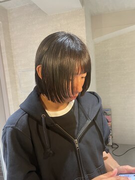 エマ 日吉(emma) 顔周りのレイヤーがかわいい＊レイヤーボブ