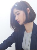 ■M.SLASH自由が丘・51-11■前下がり大人ミディアムレイヤー