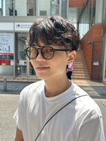 インク サカエ(inq sakae) メンズカット/ニュアンスパーマ/フェザーパーマ/毛流れパーマ