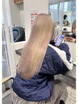 カラ ヘアーサロン(Kala Hair Salon)&nbsp;ハイライトバレイヤージュダブルカラーケアブリーチ20代30代40代