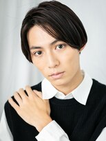 モッズヘア メン 南越谷南口店(mod's hair men)&nbsp;20代30代ビジネス七三分けブラックツーブロックメンズショートH
