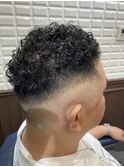 フェードパーマ
