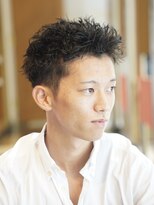 メリケンバーバーショップ コウベ(MERICAN BARBERSHOP KOBE)&nbsp;スパイキーパーマショート