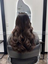 ロア 熊本(LOA)&nbsp;コテ巻き風パーマ　緩め