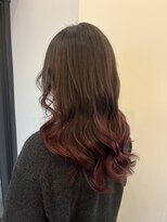 アーサス ヘアー サローネ 北千住店(Ursus hair salone by HEADLIGHT)&nbsp;艶感たっぷりボルドーグラデーション