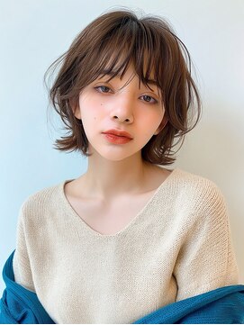 アンドレイ 表参道(andrey) 着物ヘア/大人ガーリー/ダークアッシュ/似合わせカット/表参道