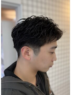 ジャミン 清水店(Jammin.) 短髪フェザーパーマ