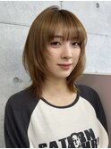レイヤーミディアム ミディアムレイヤー 西葛西レイヤーカット