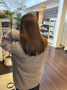 オブジェ ナチュレ(OBJE’T nature) 髪質改善オリーブベージュカラー【出水裕大】