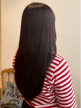 アモレット(amoretto) アッシュカラー 髪質改善 縮毛矯正 艶髪 透明感カラー