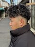【パーマと相性◎】MEN'Sカット+ハイライトカラー￥12320→￥9900［錦糸町］