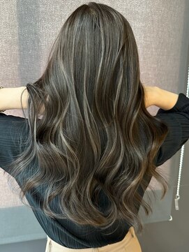 ヘアーサロングランデ(HAIR SALON GRANDE) ハイライトカラーミルクティーベージュレイヤーカット