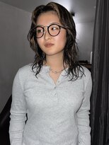 ヨハク 大阪梅田中崎町(yohaku)&nbsp;【misaki】セクションカラー×レイヤーパーマ