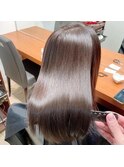 縮毛矯正/髪質改善/乾かしただけの縮毛矯正