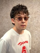 キタセンジュバーバー バイ ティーズ(KITASENJU BARBER by T's) ルーズショートパーマ