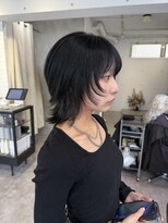 シーン(seen)&nbsp;シャギーウルフヘアショートウルフカットミニウルフ
