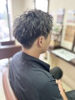 レガ(le ga) パーマに合わせるハイライト
