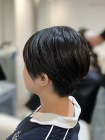 アフロディーテ(hair make aphrodite) ハンサムショート×前髪あり×黒髪ショート