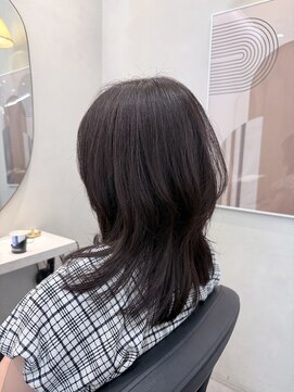 エイト 武蔵小杉店(EIGHT) ウルフ風レイヤーミディ＊