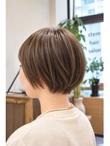 ステム(stem)&nbsp;30代40代ショートボブ｜硬い髪・多毛もまとまる大人ショート