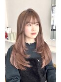 秋冬おすすめ重めミディアムレイヤー