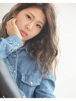 ヘアーガーデン シュシュ(hair garden chou chou)&nbsp;外国人風スタイル＋ハイライトMIX