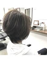 ヘアクリエイト エクセル美容室(Hair Create EXCEL) 立体感ショートボブ