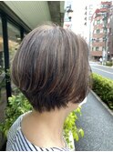 丸みショートボブ
