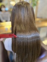 シオンヘアー(sion hair) 髪質改善高濃度水素ウルトワTr+超音波トリートメント+カラー