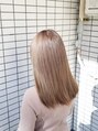 ラフィスヘアー ファン 池袋店(La fith hair fun)&nbsp;赤みを抑えた柔らかいベージュカラー！