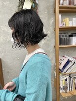 アマーク(a mark)&nbsp;【能田 花音】ボブパーマ