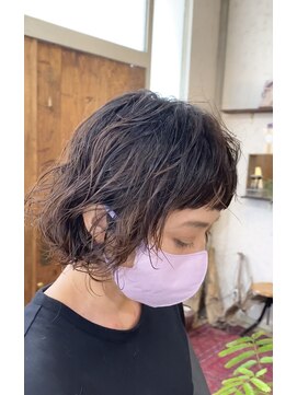 ラヌゴ(lanugo) ボブパーマ