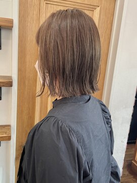 エニエンメイクス 立川(ENIEN MAKE'S) ボブ/黒髪/ボブウルフ/ココアベージュ/グレージュカラー