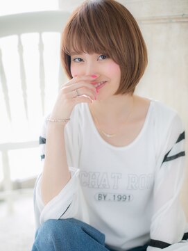 モッズ ヘア 福岡姪浜店(mod's hair) mod's姪浜/艶感外国人風カラーうる艶髪前下がりマッシュヘアーg
