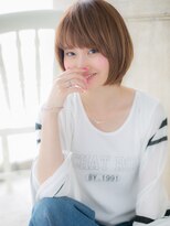 モッズ ヘア 福岡姪浜店(mod's hair) mod's姪浜/艶感外国人風カラーうる艶髪前下がりマッシュヘアーg